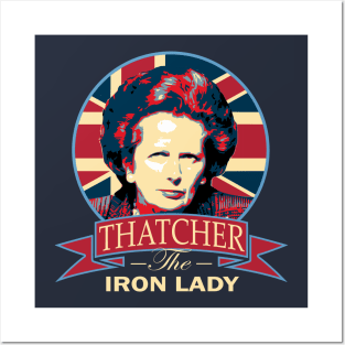 Margaret Thatcher The Iron Lady Posters and Art